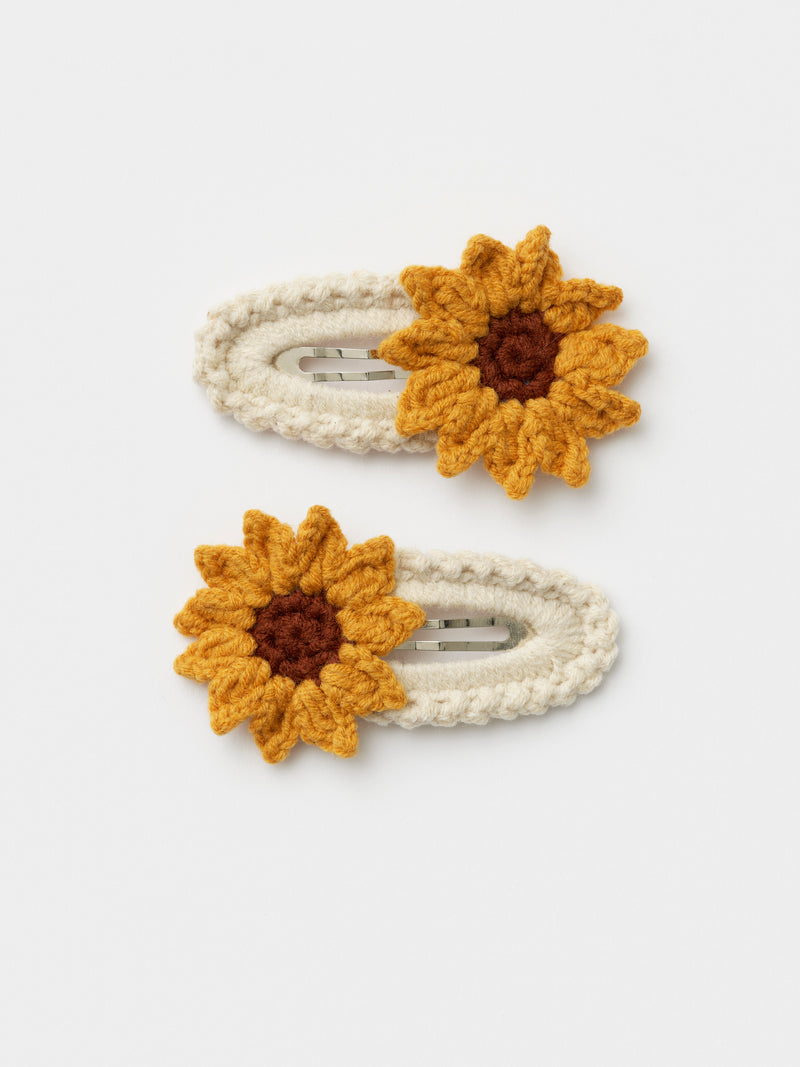 Haarspange Sonnenblume