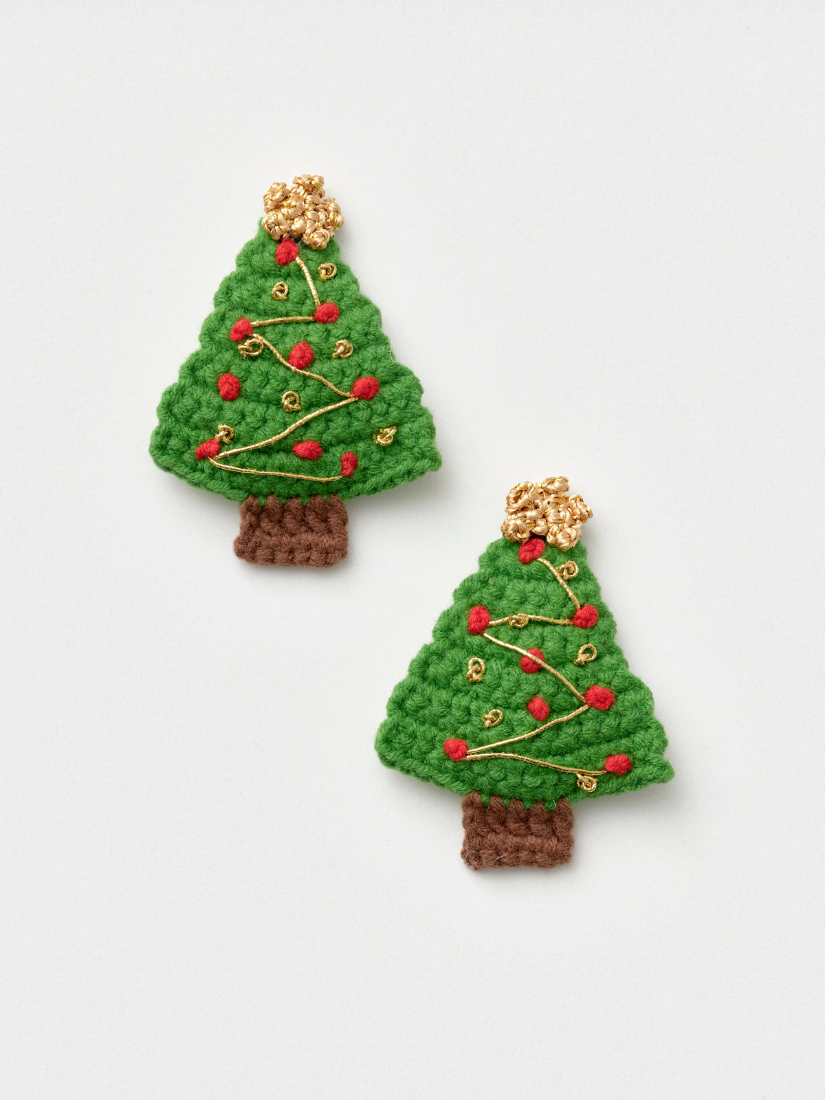 Haarspange Weihnachtsbaum