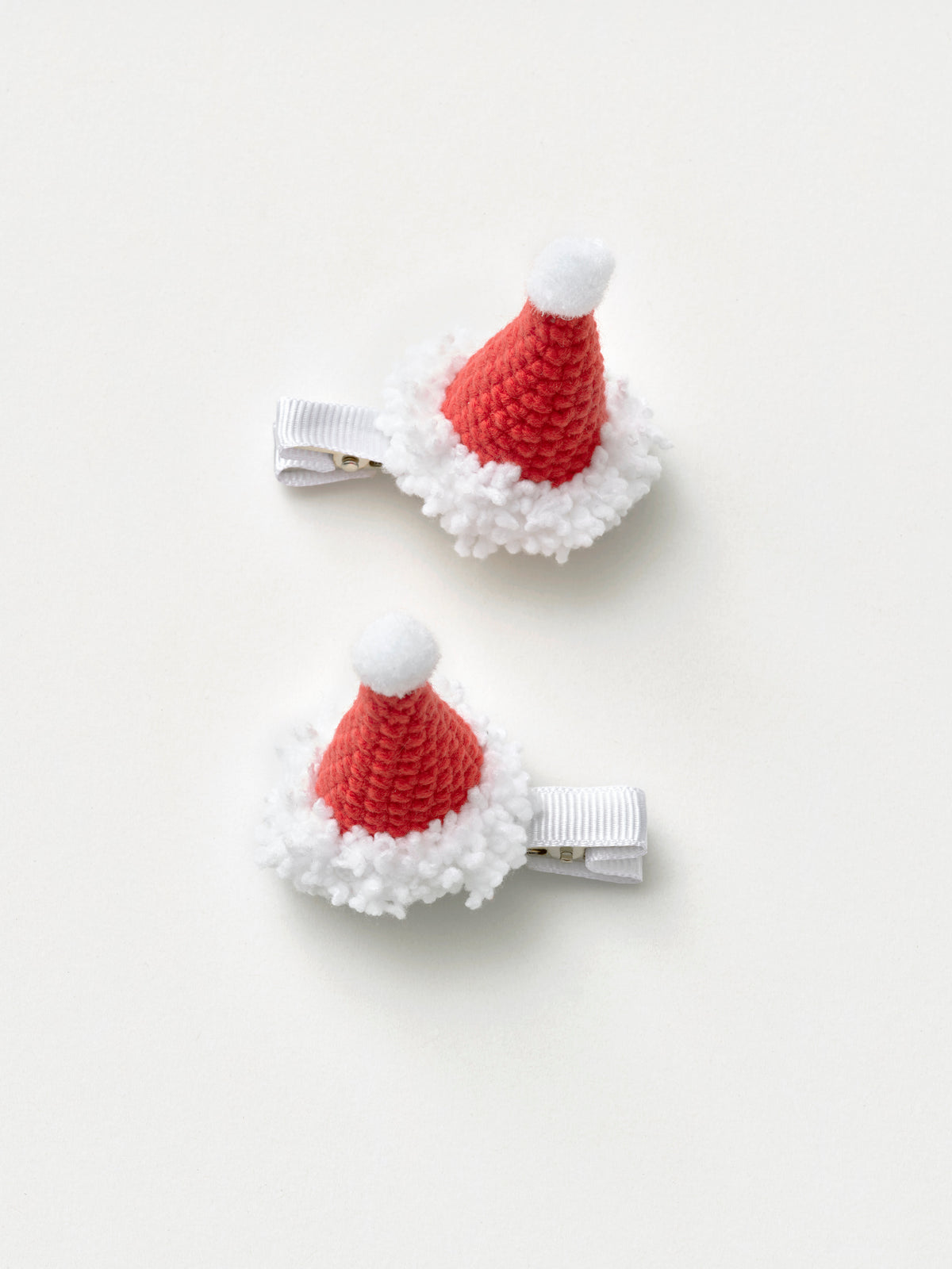Haarclip Weihnachtsmannmütze